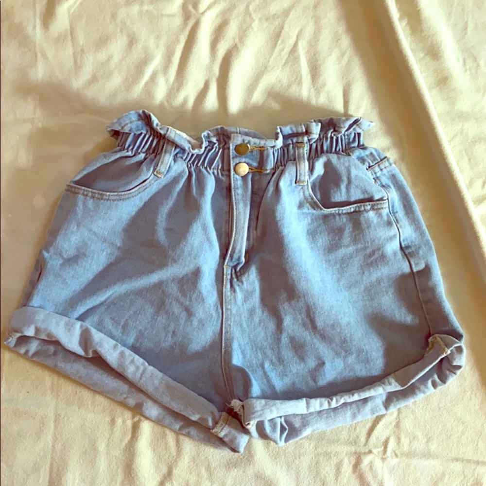 High waisted shorts